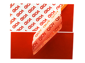 VOID防偽標簽：不可復制的安全防線,商業信任的堅固堡壘